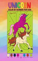 Unicorn Color by Number for Kids Ages 4-8: Really Relaxing Unicorn Activity Book Filled with Gorgeous Coloring Pages