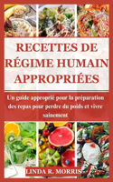 Recettes de Régime Humain Appropriées