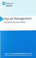 Mylab Management with Pearson Etext -- Access Card -- For Fundamentals of Management