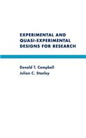 Experimental and Quasi-Experimental Designs for Research