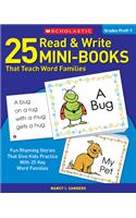 25 Read & Write Mini-Books: That Teach Word Families