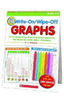 10 Write-On/Wipe-Off Graphs Flip Chart
