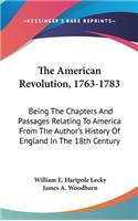 American Revolution, 1763-1783