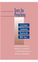 Texts for Preaching