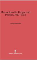 Massachusetts People and Politics, 1919-1933