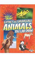 Extinct and Endangered Animals You Can Draw: (Ready, Set, Draw!)