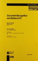 Document Recognition and Retrieval XV