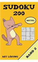 Sudoku 200 Mittel Mit Lösung Band 2