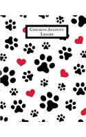 Checking Account Ledger: 6 Column Personal Checking Account Payment Record Tracker, Manage Cash Going In & Out, Simple Accounting Book . Personal Money Management Book.