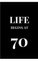 Life Begins At 70