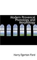 Modern Provencal Phonology and Morphology