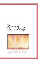 Review of American Birds