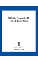 Codice Autografo