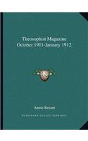 Theosophist Magazine October 1911-January 1912: (English)