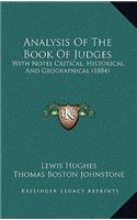 Analysis Of The Book Of Judges