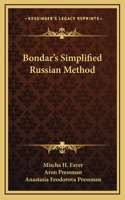 Bondar's Simplified Russian Method