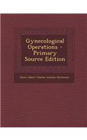 Gynecological Operations