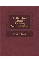 Letteratura Latina