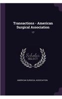 Transactions - American Surgical Association