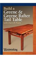 Greene & Greene Rafter Tail Table