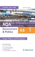 AQA AS Government & Politics Student Unit Guide New Edition: Unit 1 People, Politics and Participation