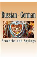 Russian - German Proverbs and Sayings