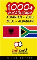 1000+ Albanian - Zulu Zulu - Albanian Vocabulary