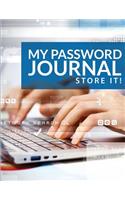 My Password Journal Store It!