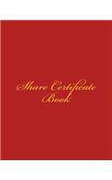 Share Certificate Book