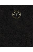 Monogram "T" Grid Sketchbook