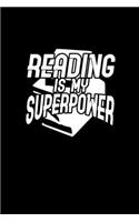 Reading is my Superpower: Hangman Puzzles - Mini Game - Clever Kids - 110 Lined pages - 6 x 9 in - 15.24 x 22.86 cm - Single Player - Funny Great Gift