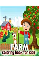 Farm Coloring Book For Kids