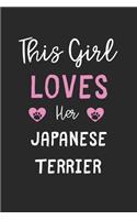 This Girl Loves Her Japanese Terrier