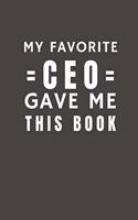 My Favorite CEO Gave Me This Book