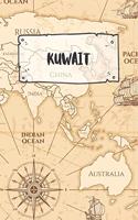 Kuwait: Dotted Travel Diary Notebook or Journey Dotted Grid Journal - Holiday Trip Pocketbook for Men and Women with Dots