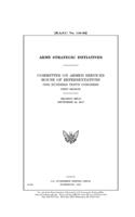 Army strategic initiatives
