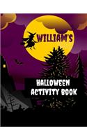 William's Halloween Activity Book