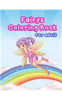 Fairys Coloring Book For Adult