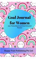 Goal Journal for Women: 2020 Vision Board and Goal Oriented Planner