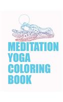 meditation yoga coloring book