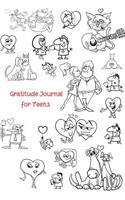 Gratitude Journal for Teens: A 48 Week Guide To Cultivate An Attitude Of Gratitude with Inspirational Quote for kid, teens, girl, woman's Cover 1