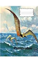 Pteranodon Dinosaur college rule lined paper Composition Book: Dinosaur lovers, For students of elementary and middle schools, For homeschooling, teachers and school offices, Perfect to maintain notes from class