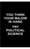 You Think Your Major Is Hard Try Political Science