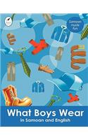 What Boys Wear in Samoan and English