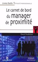 carnet de bord du manager de proximité