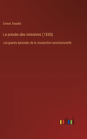 procès des ministres (1830)