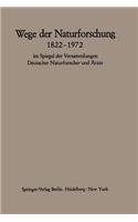 Wege der Naturforschung 1822–1972