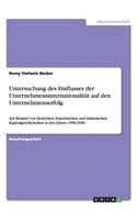 Untersuchung des Einflusses der Unternehmensinternationalität auf den Unternehmenserfolg