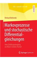 Markovprozesse Und Stochastische Differentialgleichungen