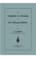 Haftpflicht Der Genossen Und Das Umlageverfahren